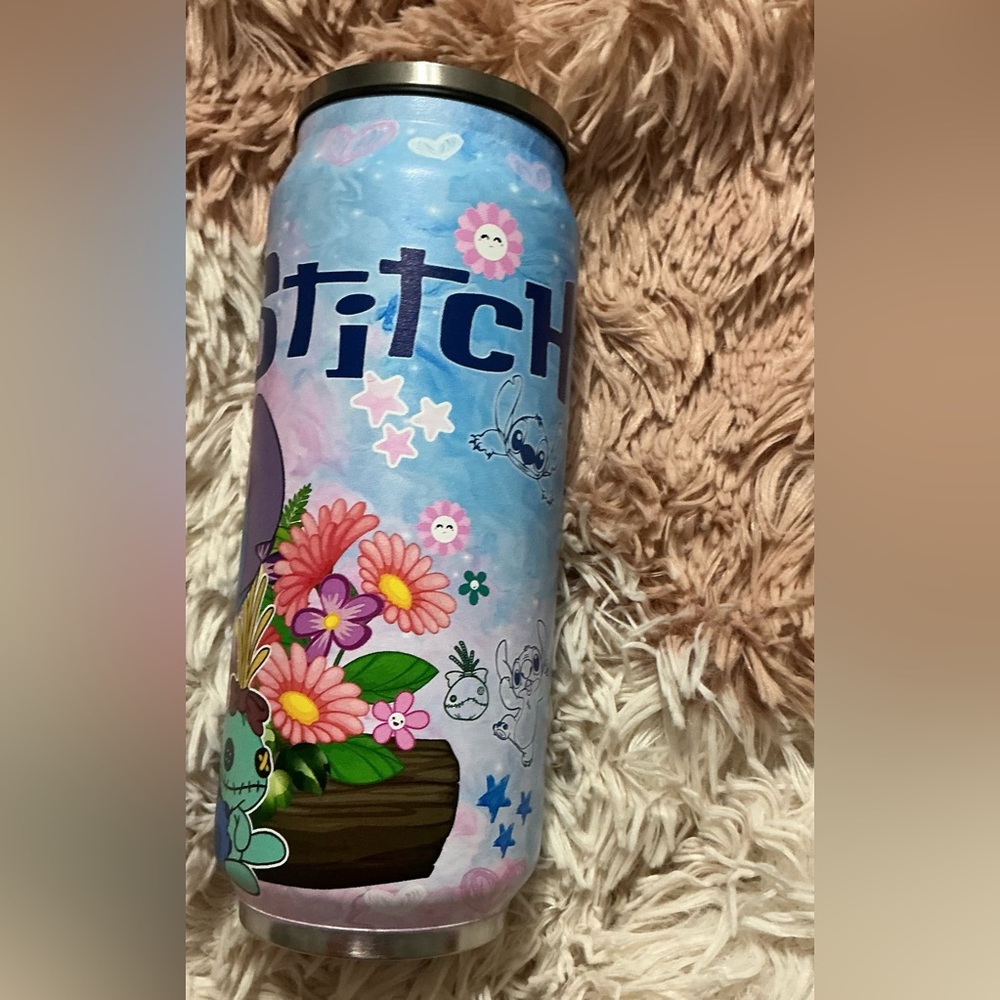 Stitch Floral Stainless Steel Cup - Picture 5 of 9